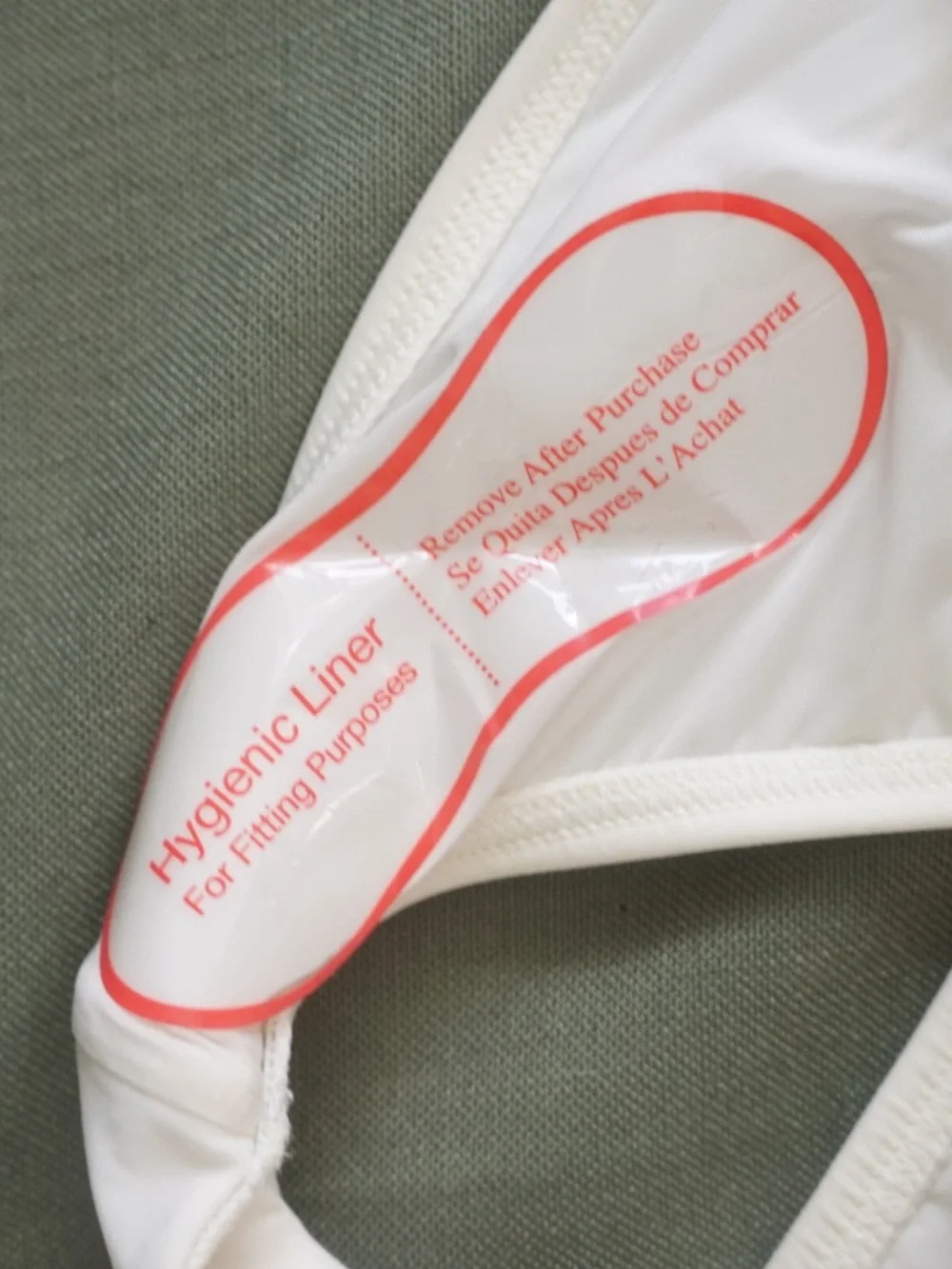 Tory Burch One Piece “Miller” Plunge White Logo Belted Swimsuit NWT - Size Large